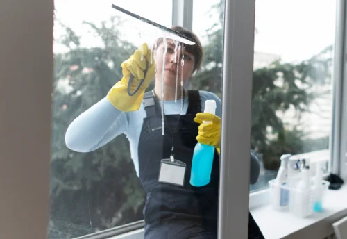 Nettoyage de vitres intérieures et extérieures à Joux-la-Ville